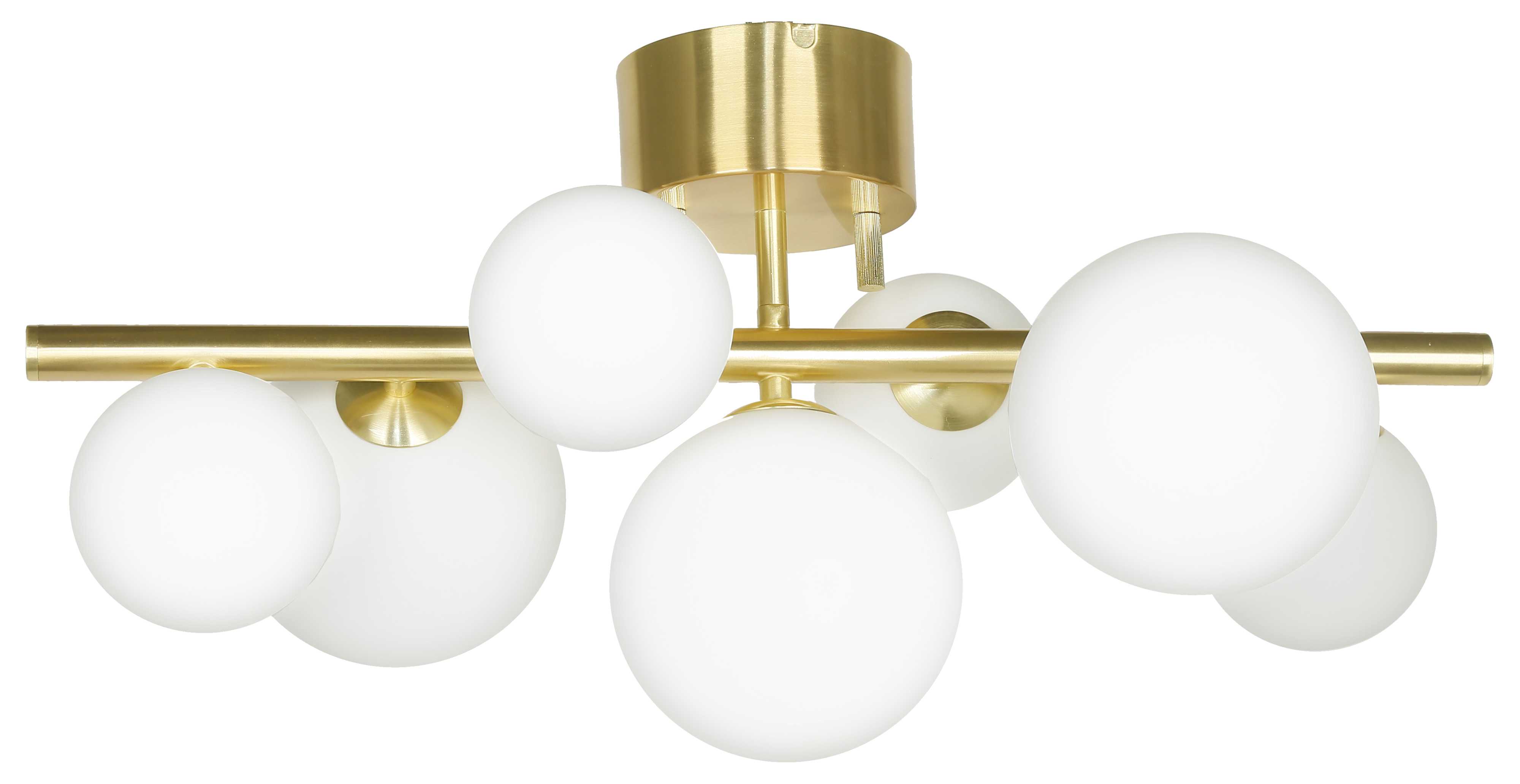 Aneta Lighting - MOLEKYL PLAFOND MATT MESSING/HVIT