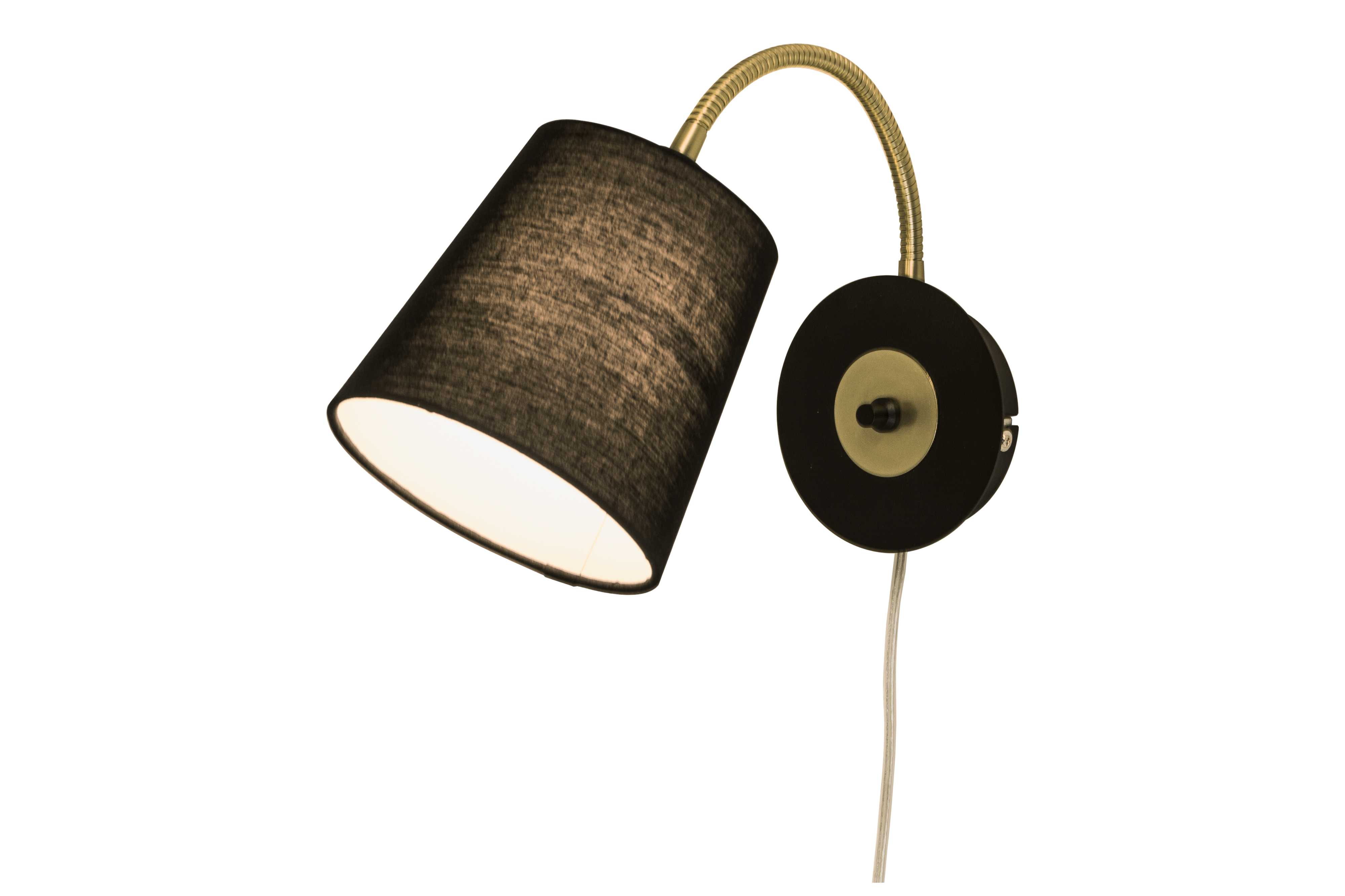 Aneta Lighting - LJUSDAL VEGGLAMPE MESSING