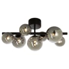 Aneta Lighting - MOLEKYL PLAFOND SVART/RØK
