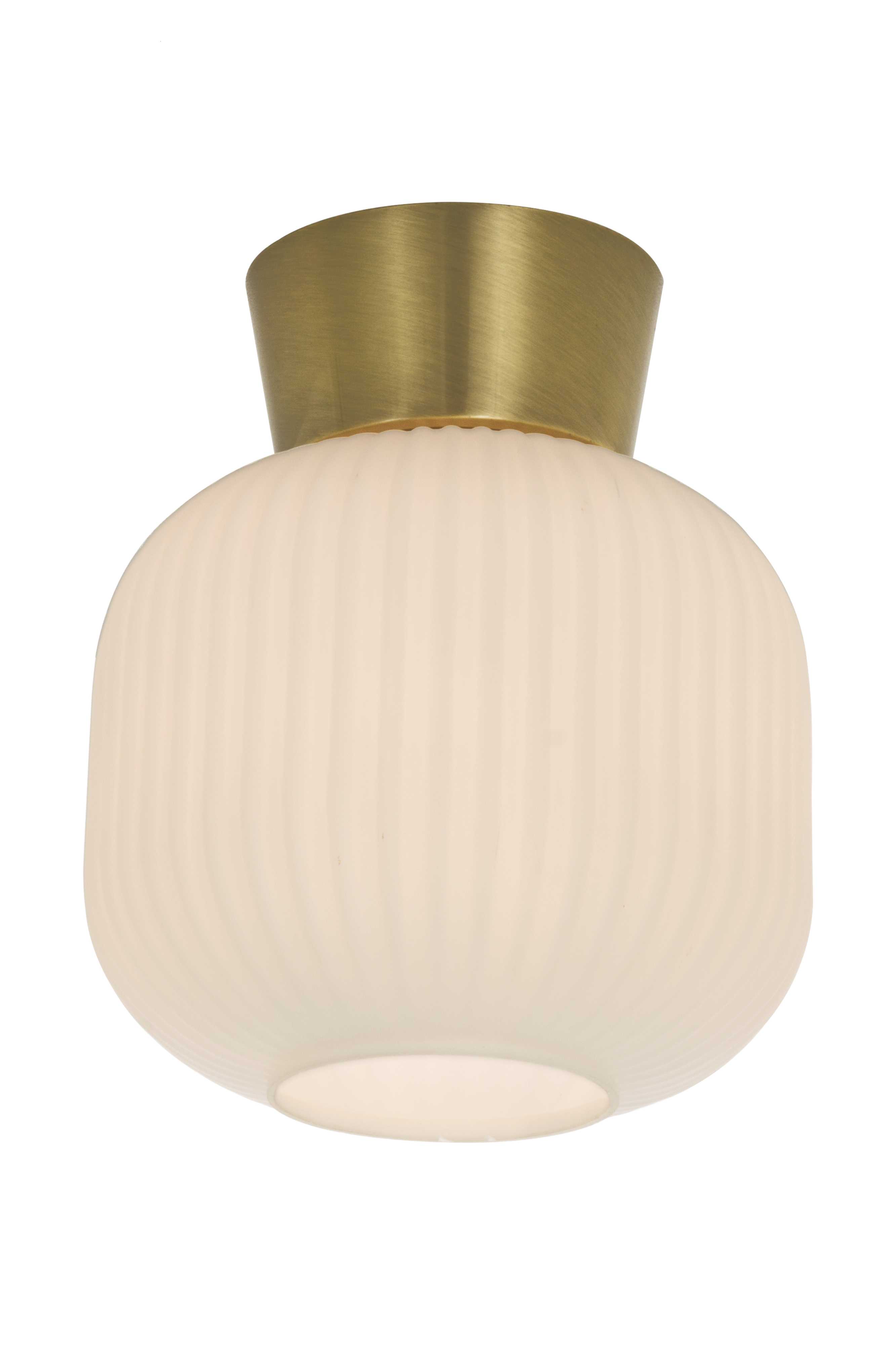 Aneta Lighting - VANJA PLAFOND HVIT/MATT MESSING