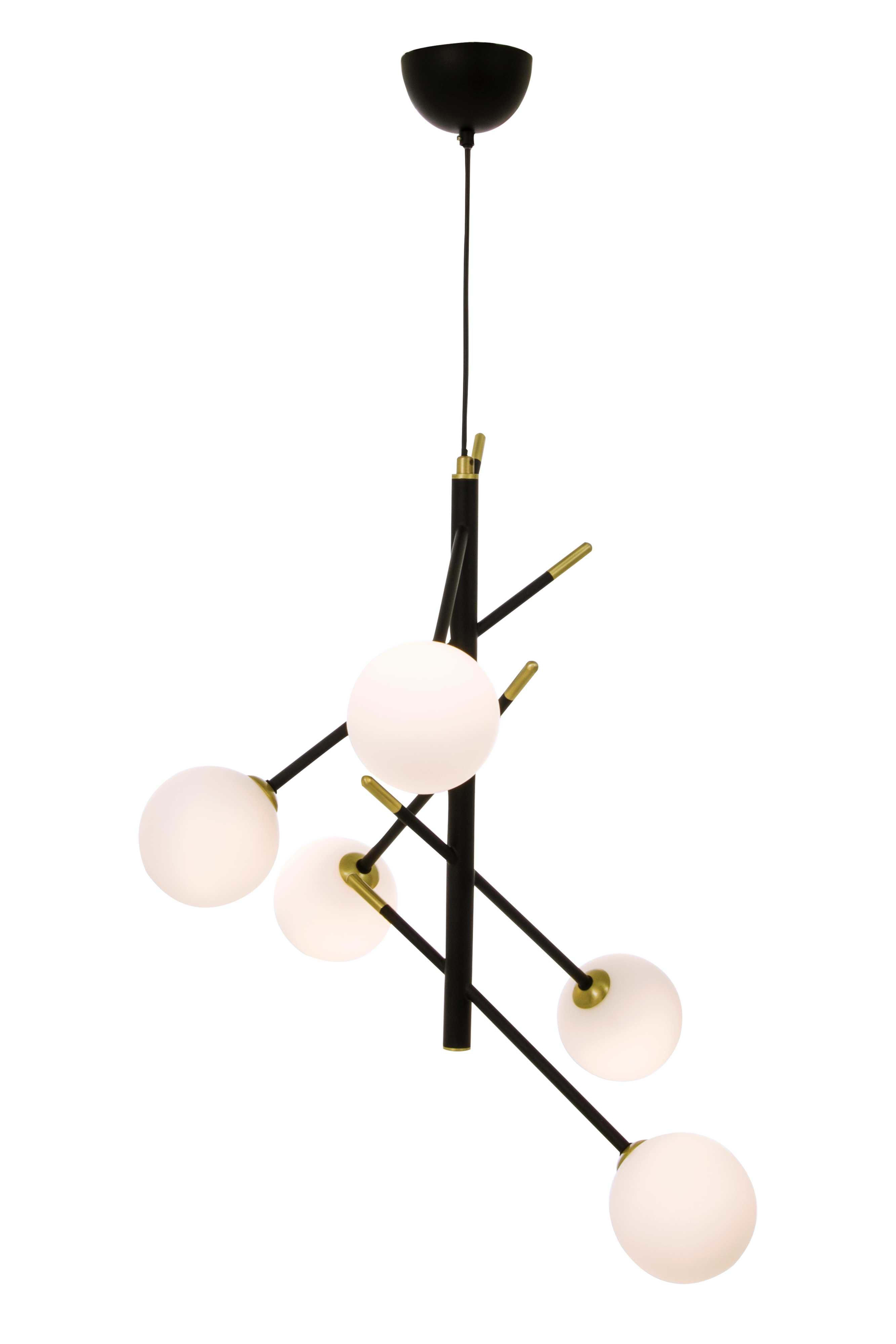 Aneta Lighting - AKROBAT TAKLAMPE SVART
