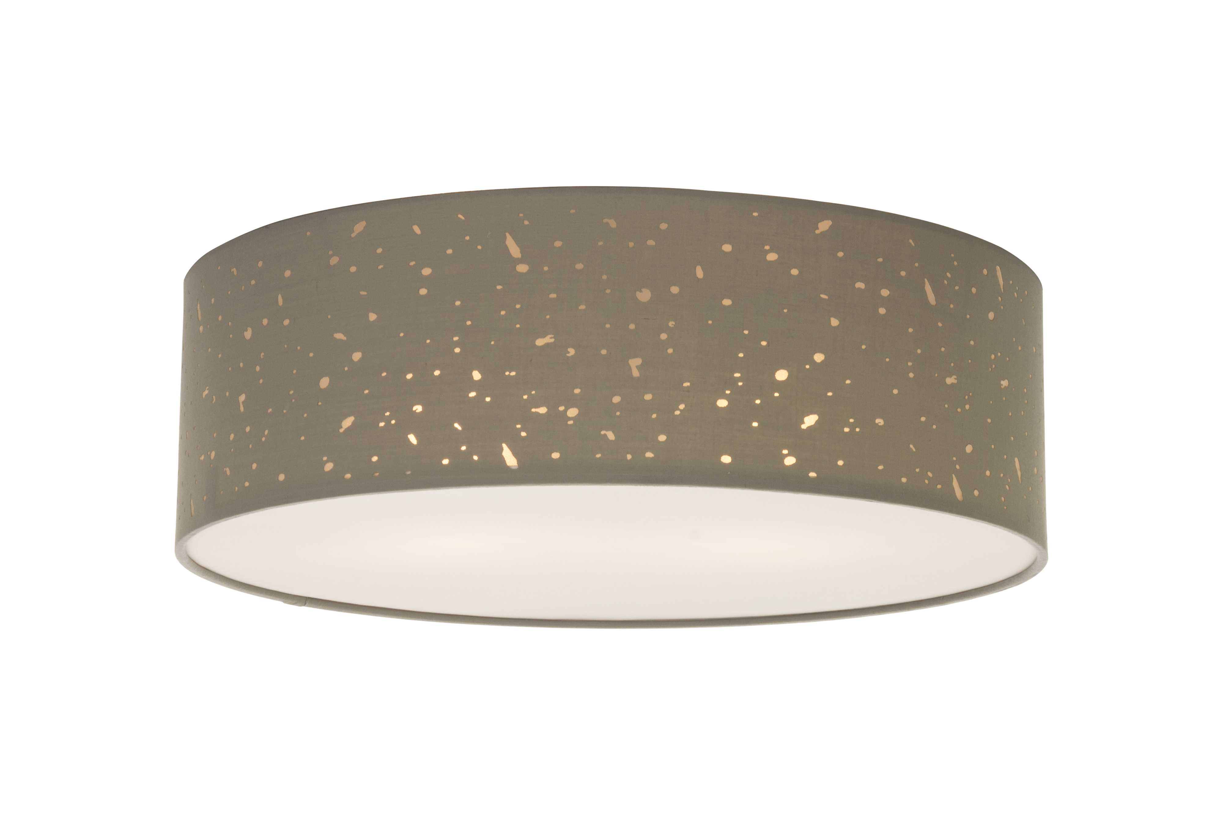 Aneta Lighting - STARRY PLAFOND 48CM GRÅ