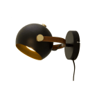 Aneta Lighting - BOW VEGGLAMPE SVART