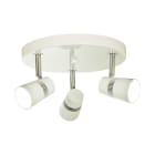 Aneta Lighting - AERO takspot rund 3-lys hvit, LED 5W