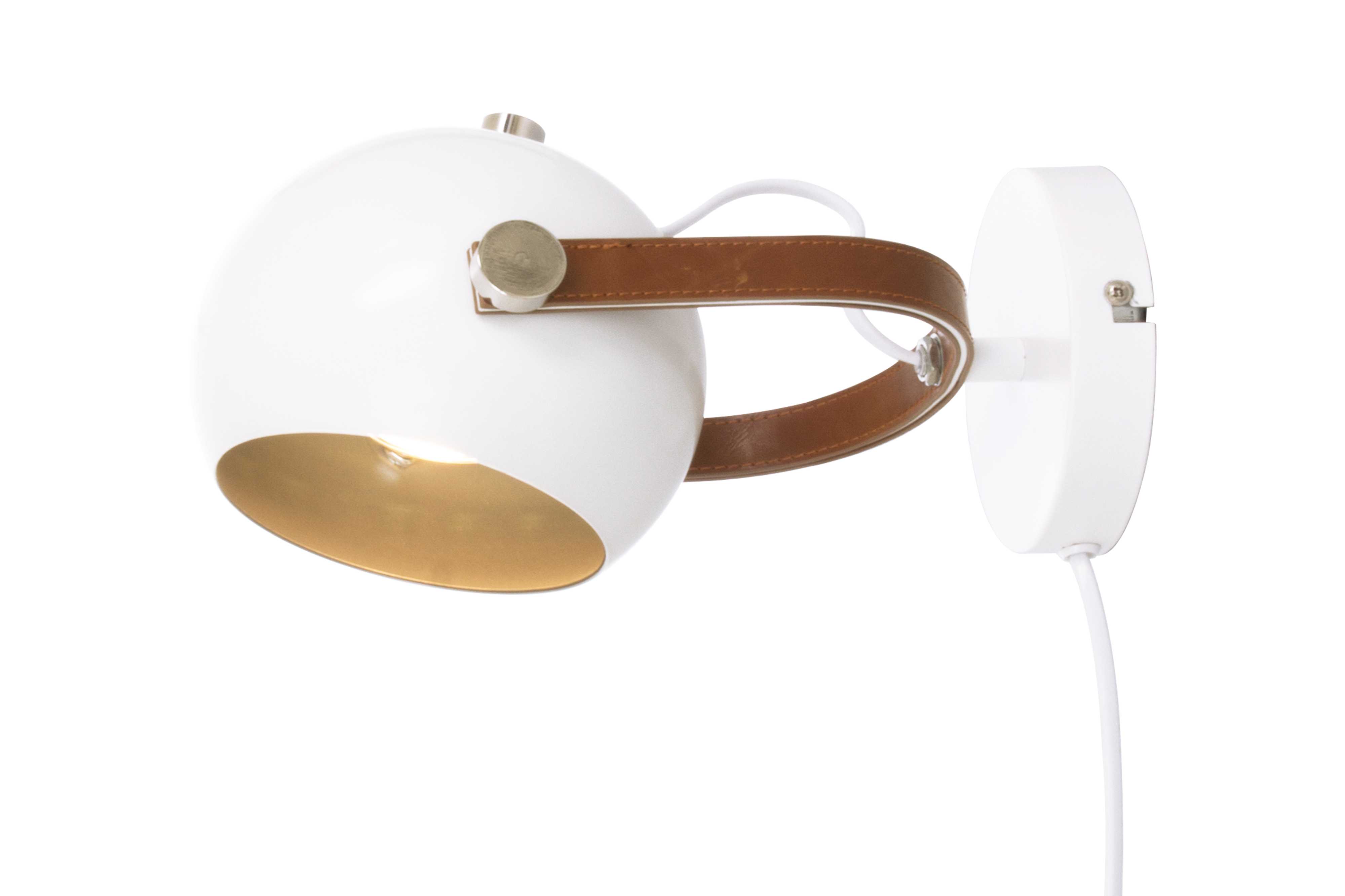 Aneta Lighting - BOW VEGGLAMPE HVIT