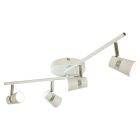 Aneta Lighting - AERO takspot skinne 4-lys hvit, LED 5W