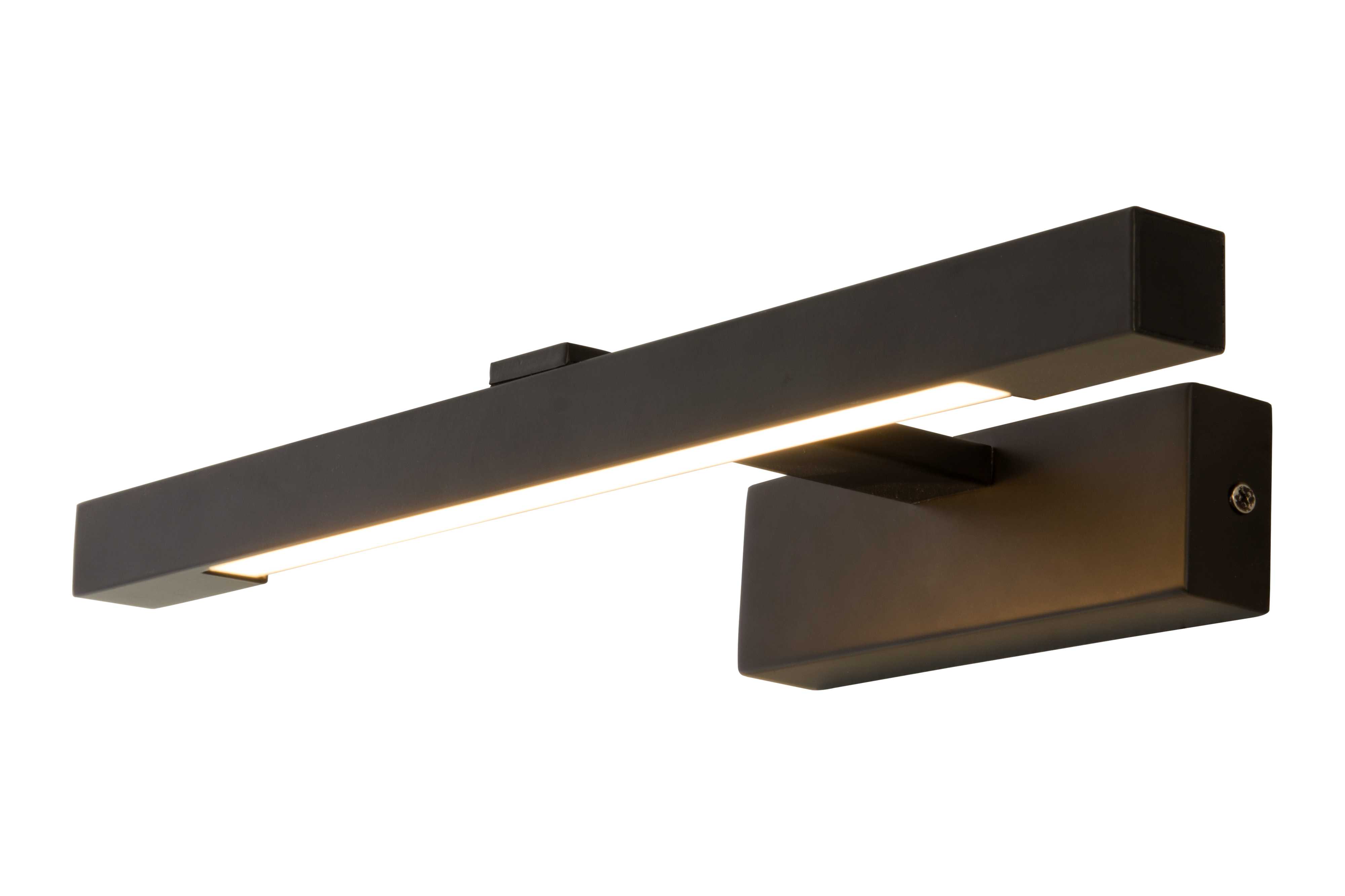 Aneta Lighting - LUCCA VEGGLAMPE BAD SVART