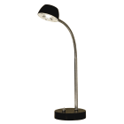 Aneta Lighting - JUNO bordlampe svart/krom, LED 5W