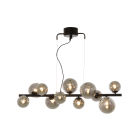 Aneta Lighting - MOLEKYL TAKLAMPE L85 SVART/SOTET