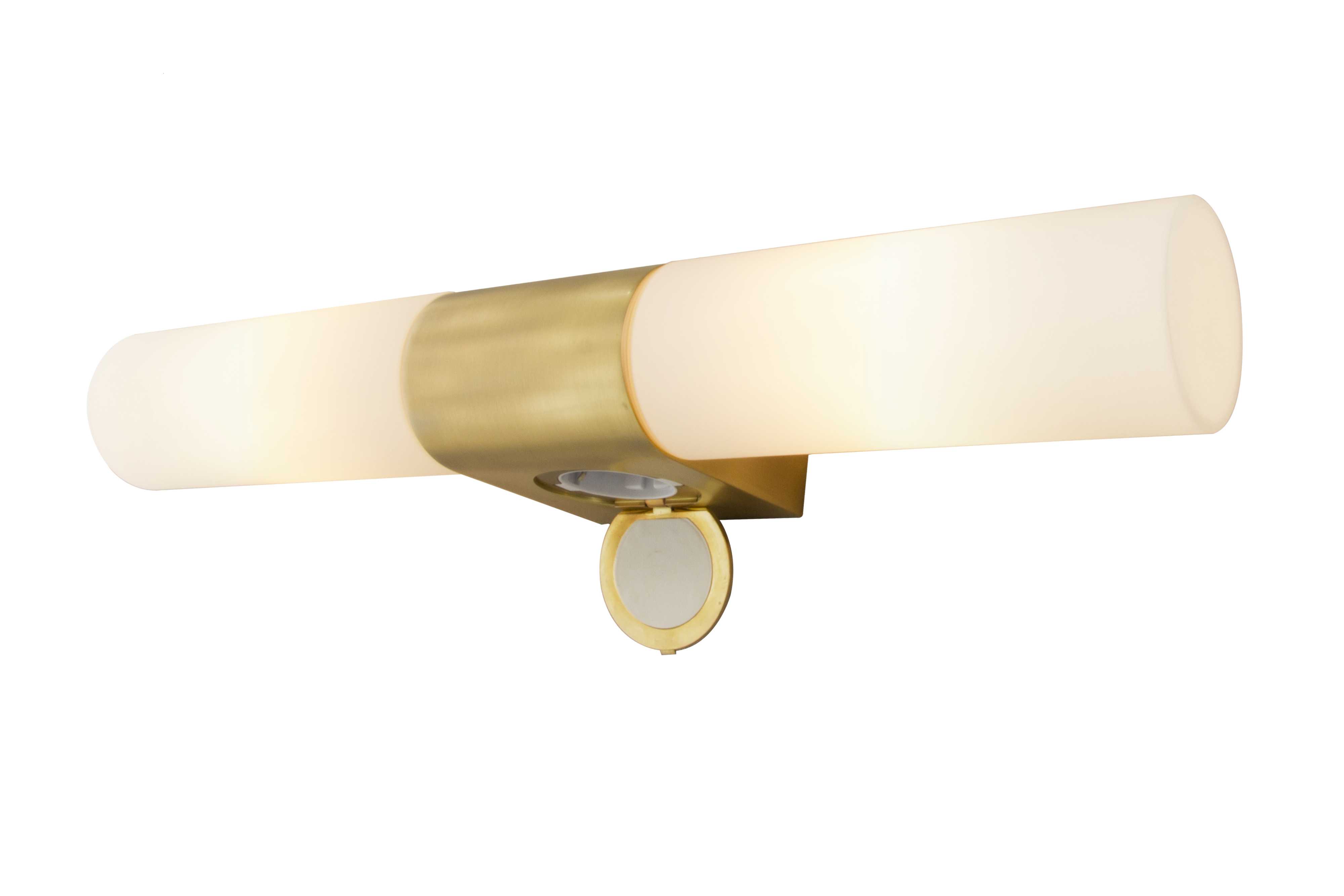 Aneta Lighting - COSENZA VEGGLAMPE BAD DOBBEL MATT MESSING
