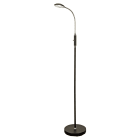 Aneta Lighting - HERO golvlampe svart/krom, LED 5W
