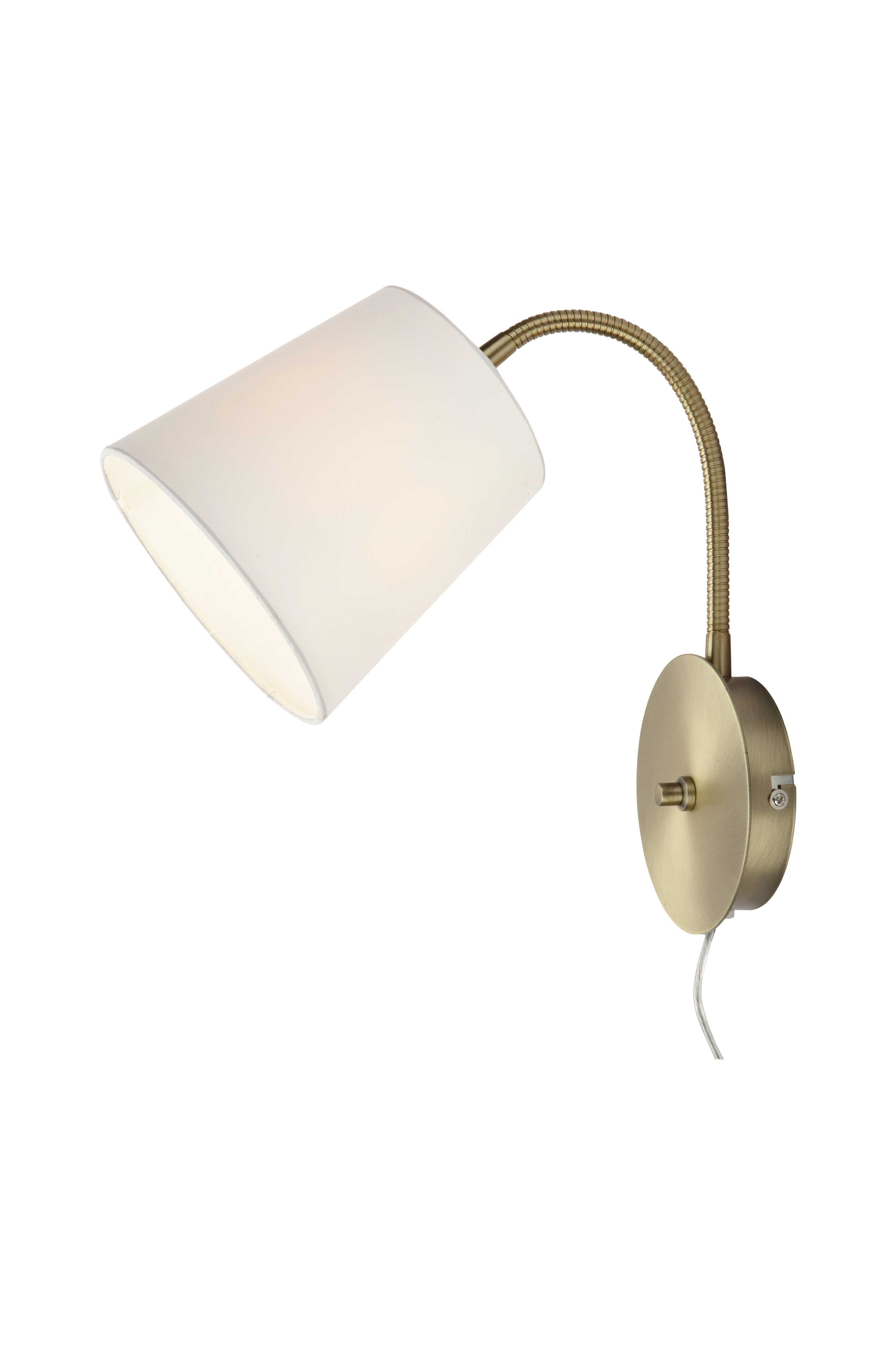 Aneta Lighting - LJUSDAL VEGGLAMPE HVIT
