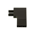 Aneta Lighting - SCANLED SLIM L-SKJØT 90° VENSTRE SVART