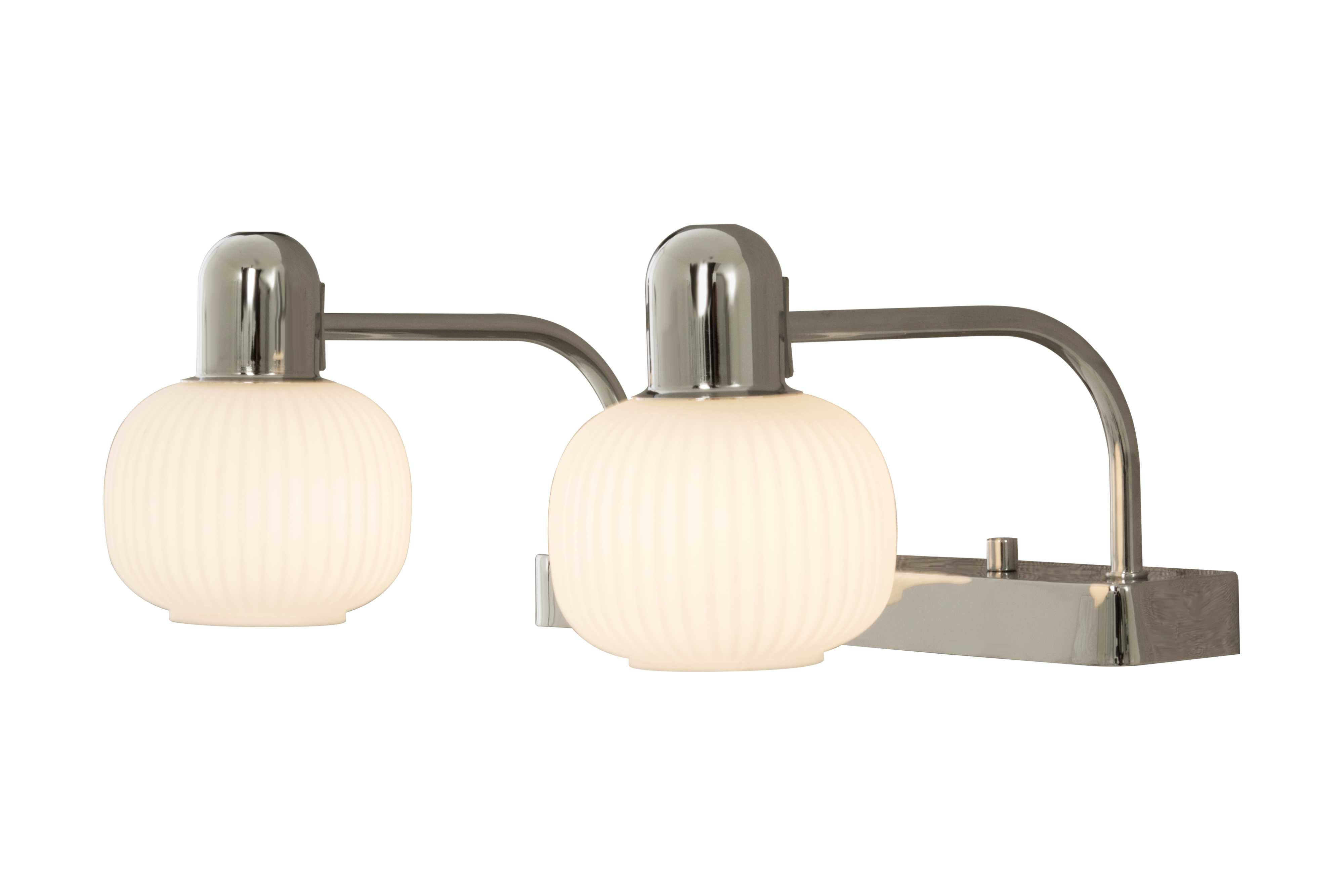 Aneta Lighting - MESSINA SKAPBELYSNING BAD KROM/HVIT