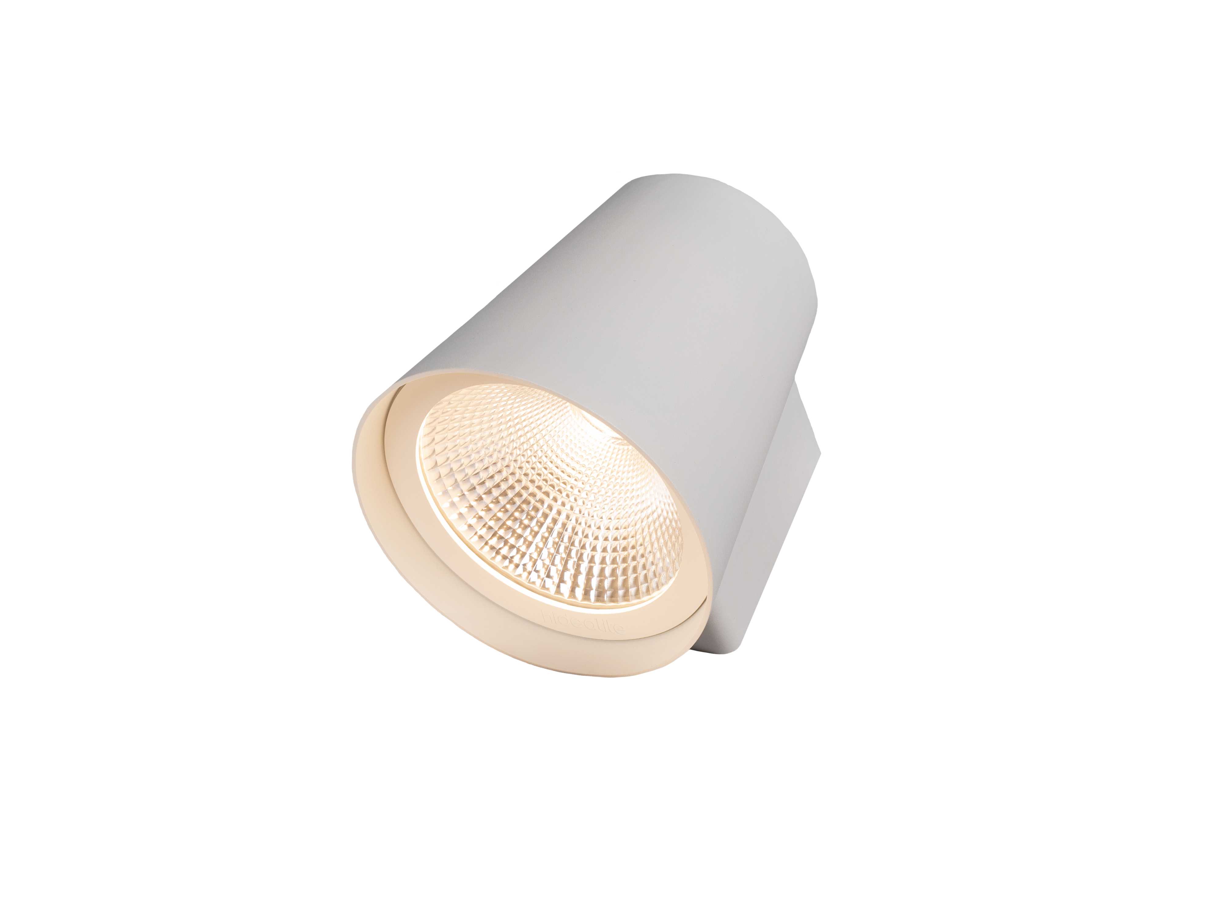 Hide-a-lite - Cone XL Hvit 3000K, 2020lm, 45° spredn. IP65, IK10, 25W. Separat bakstykke og integrert driver.