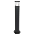 Hide-a-lite - Milo Pillar Antrasitt 4000K, 400lm, 150° spredn. 7,7W, IP65, H:750mm. Integr. Driver.
