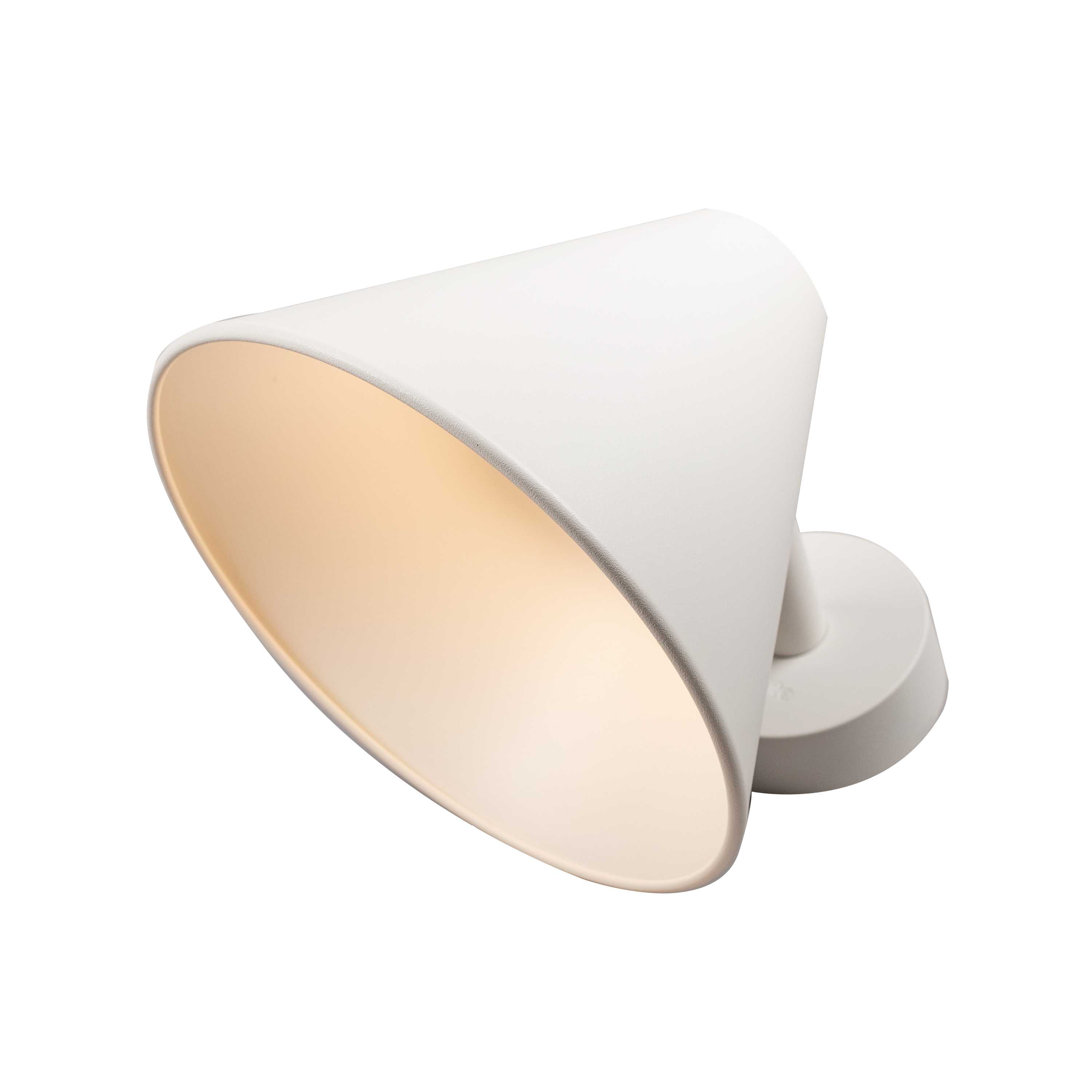 Hide-a-lite - Peak Hvit, 830lm, 3000K / 4000K via kabelbytte. Integrert fasedimbar driver 10,5W, IP54, IK08