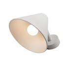 Hide-a-lite - Peak E27 Hvit, Maks 60 W. Lettmontert separat bakstykke, viderekoblingsbar hurtigkobling