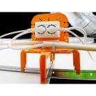 Hide-a-lite - Flysnapper for vertikal montering på Multifly. Fast montering av drivere og produkter over lett tak.