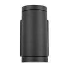 Hide-a-lite - Milo II Antrasitt, 4000K, 2x420lm, 25° spredn. IP55, 7,5W, 230V. Separat bakstykke og integr. Driver