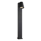 Hide-a-lite - Cone Pillar Socket Antrasitt 3000K, 240lm, 2-trinns DIP-dim. 3W, IP54, IK09. Inkl. innstøpingssett. 