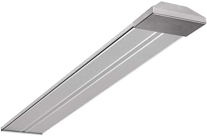 Wimpel AS - Tak/Vinkelovn BA-2 2000W IP54 sølv