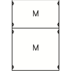 ABB Electrification - Montasjeplate 2M1A