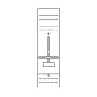 ABB Electrification - Målerfelt For 1 Måler 1Zf2