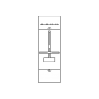 ABB Electrification - Målerfelt For 1 Måler 1Zf1