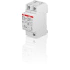 ABB Electrification - 1+N, Imax=40kA, Up=1,8kV, Uc=275V, Type 2, Pluggbar, Quick Safe