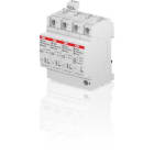ABB Electrification - 3+N Imax=40kA, Up=1,8kV, Uc=440V, Type 2, Pluggbar, Signal,Quick Safe