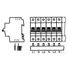 ABB Electrification - Samleskinne, L1,N,L2,N,L3,N.. 58mod, 16mm2