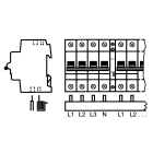 ABB Electrification - Samleskinne, L1,L2,L3,N,H.. 52mod, 16mm2