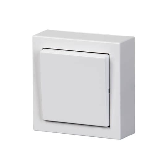 ABB Electrification - Impressivo bryter 6 påvegg endevender impuls Hvit