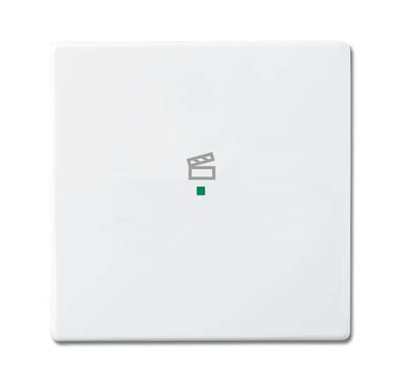 ABB Electrification - SRS-1-84 Front til bryter med en vippe for ABB-free@home® ogKNX
