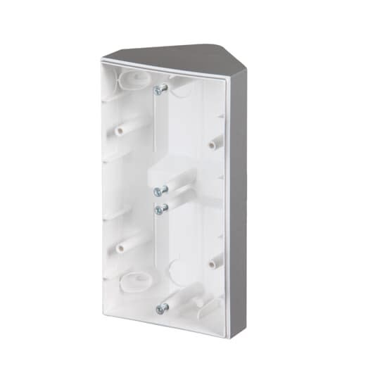 ABB Electrification - Impressivo hjørneboks dobbel, tom Aluminium