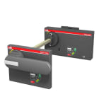 ABB Electrification - Dreiehåndtak i skapdør (RHE) for XT7, Fast/Uttrekkbar bryter, Standard grå, låsbar