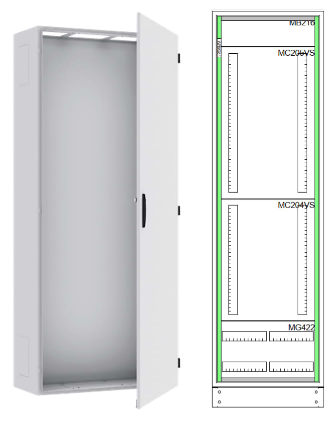ABB Electrification - TW212G (pre-assambled) DNF sk