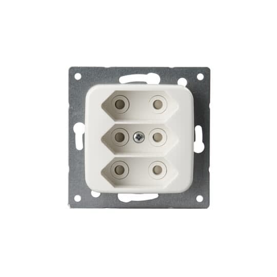 ABB Electrification - JUSSSI EURO STIKKONTAKT 3-VEIS UTEN RAM