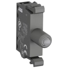 ABB Electrification - Lampeblokk med integrert diode 24V AC/DC Gul, MLBL-01Y