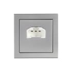 ABB Electrification - Impressivo DCL FOR VEGG uten plugg Aluminium