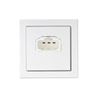 ABB Electrification - Impressivo DCL FOR VEGG uten plugg Hvit