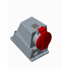 Hauge - IPS EASY&SAFE CUHN 316ERT6 STIKKONTAKT FOR GJENNOMKOBLING IP44