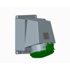 Hauge - IPS EASY&SAFE CUHN 316ERT2 STIKKONTAKT FOR GJENNOMKOBLING IP44