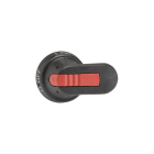 ABB Electrification - Håndtak, OHB65J6, Pistolhåndtak, Sort, Aksling-diameter 6mm, Håndtaklengde 65mm