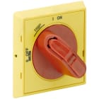 ABB Electrification - MSHD-LTY Handle, IP64, red/ye