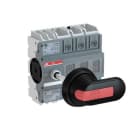 ABB Electrification - Lastskillebryter, OT160G03P, 3P, 400V, 160A, Sort pistolhåndtak og aksling
