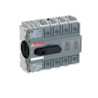 ABB Electrification - Lastskillebryter, OT160G04K, 4P, 400V, 160A, Med håndtak direkte på bryter