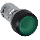 ABB Electrification - Lystrykknapp 1NO Grønn 110-130V Ac/Dc Led