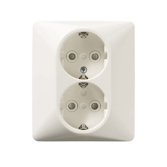 ABB Electrification - JUSSI INNFELT DOBBEL STIKKONTAKT 100PK.